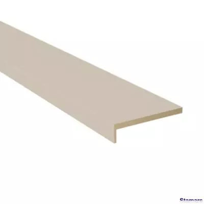 Durvju apmales daļa MDF Latte Soft teleskopiskā PVC Deluxe